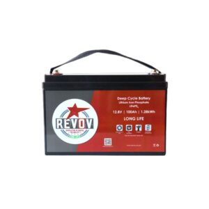 Revov 12.8V 100Ah 1.28kWh Lithium
