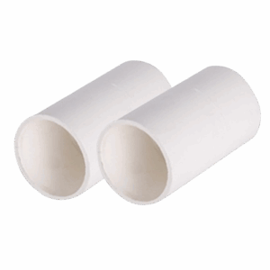Couplings 20mm PVC White