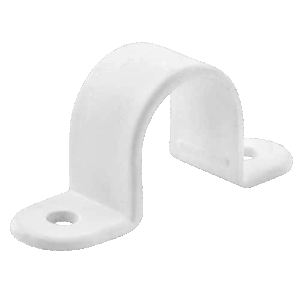Saddle Strap 25mm PVC White
