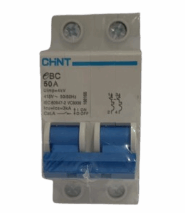 Circuit Breaker C-Curve Chint 3KA 2P 50A AC